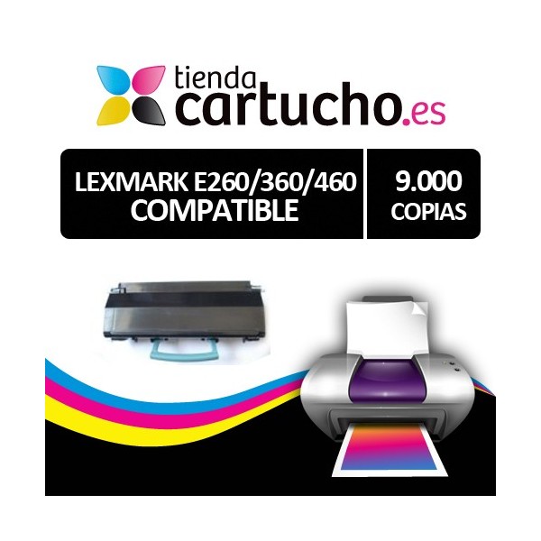 Toner LEXMARK E260/E360/E460 Compatible Toner LEXMARK E260/E360/E460 Compatible