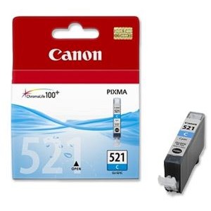 Canon CLI-521C cian cartucho de tinta original. PERTENENCIENTE A LA REFERENCIA Canon PGI520 / CLI521
