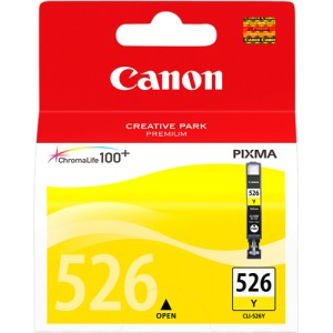 Canon CLI-526Y amarillo cartucho de tinta original. PARA LA IMPRESORA Cartouches d'encre Canon Pixma IP4900