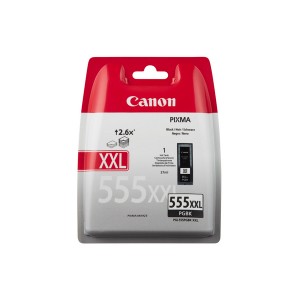 Canon PGI-555XXL negro cartucho de tinta original alta capacidad. PARA LA IMPRESORA Cartouches d'encre Canon Pixma MX725