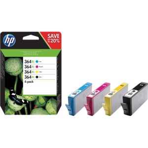 HP 364XL Pack colores (4 colores) cartucho de tinta original. PERTENENCIENTE A LA REFERENCIA Cartouches d'encre HP 364 / 364XL