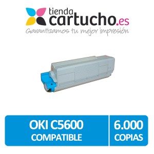 Toner NEGRO OKI C5600/C5700 compatible, sustituye al toner original OKI 43324408  PARA LA IMPRESORA Toner OKI C5700dn