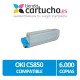 Toner NEGRO OKI C5850/C5950 compatible, sustituye al toner original OKI 43865724 