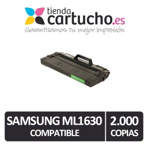 Toner SAMSUNG ML-1630 compatible, sustituye al toner original SAMSUNG ML-1630, REF. ML-D1630A PERTENENCIENTE A LA REFERENCIA Toner Samsung ML-1630A