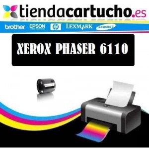 Toner negro Xerox phaser 6110 compatible, sustituye al toner original Xerox phaser 6110 Bk ref. 106R01274 PARA LA IMPRESORA Toner Xerox Phaser 6110VB
