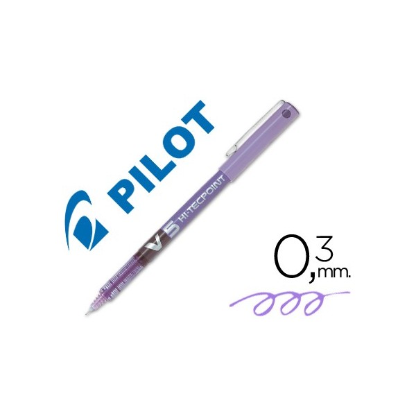 PILOT ROLLER TINTA LIQUIDA V5 VIOLETA PILOT ROLLER TINTA LIQUIDA V5 VIOLETA
