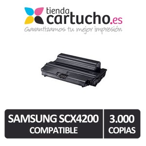 Toner SAMSUNG SCX4200 compatible, sustituye al toner original SAMSUNG SCX4200, REF. SCX4200 PERTENENCIENTE A LA REFERENCIA Toner Samsung SCX-D4200A