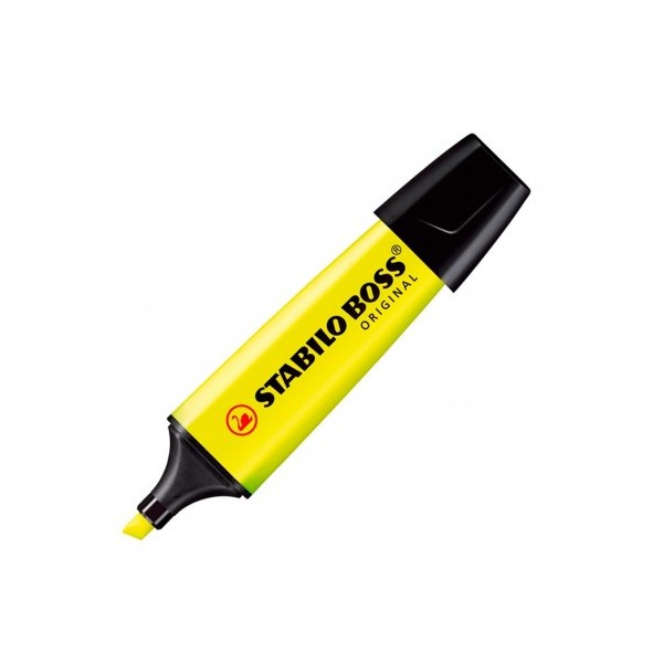 STABILO MARCADOR FLUORESCENTE BOSS AMARILLO STABILO MARCADOR FLUORESCENTE BOSS AMARILLO