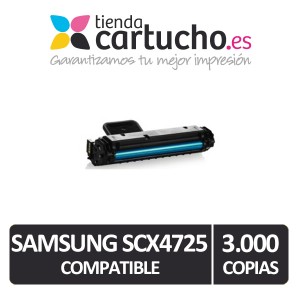Toner SAMSUNG SCX4725 compatible, sustituye al toner original SAMSUNG SCX4725, REF. SCX-D4725A PERTENENCIENTE A LA REFERENCIA Toner Samsung SCX-D4725A