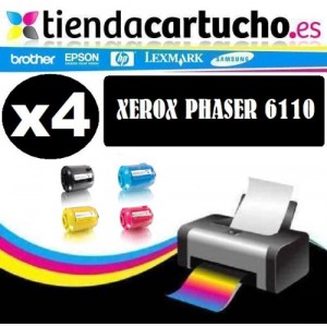 Toner negro Xerox phaser 6110 compatible, sustituye al toner original Xerox phaser 6110 Bk ref. 106R01274 PARA LA IMPRESORA Toner Xerox Phaser 6110VB