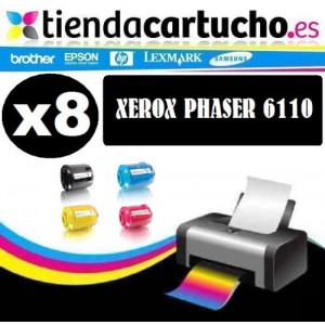 Toner negro Xerox phaser 6110 compatible, sustituye al toner original Xerox phaser 6110 Bk ref. 106R01274 PARA LA IMPRESORA Toner Xerox Phaser 6110VB