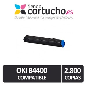 Toner OKI B4400-B4600 compatible, sustituye al toner original OKI B4400-B4600, REF. 43502302 PERTENENCIENTE A LA REFERENCIA OKI B4400/4600