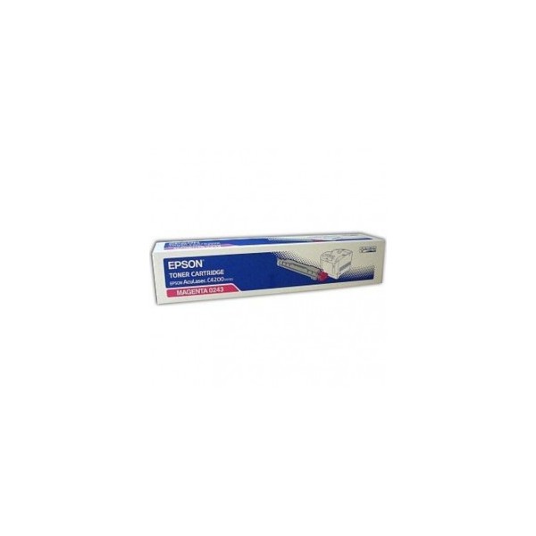 Epson Aculaser C4200 magenta, toner original 8.500 pages. Epson Aculaser C4200 magenta, toner original 8.500 pages.