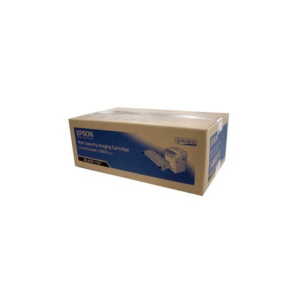 Epson Aculaser C3800 noir, toner original 9.500 pages. Epson Aculaser C3800 noir, toner original 9.500 pages.