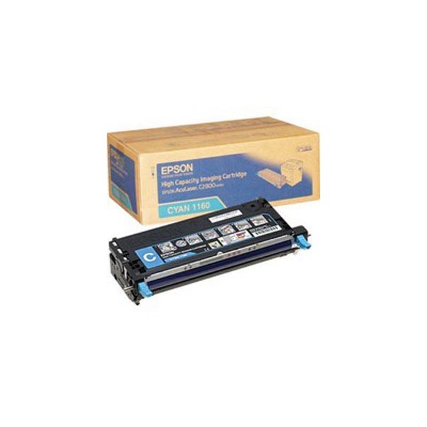 Epson Aculaser C2800 cian, toner original 6.000 pages. Epson Aculaser C2800 cian, toner original 6.000 pages.