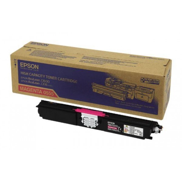 Epson Aculaser C1600 CX16 magenta, toner original 2.700 pages. Epson Aculaser C1600 CX16 magenta, toner original 2.700 pages.