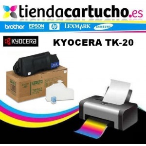 Toner KYOCERA TK20 compatible, sustituye al toner original KYOCERA TK20 REF. PARA LA IMPRESORA Toner Kyocera FS-1200