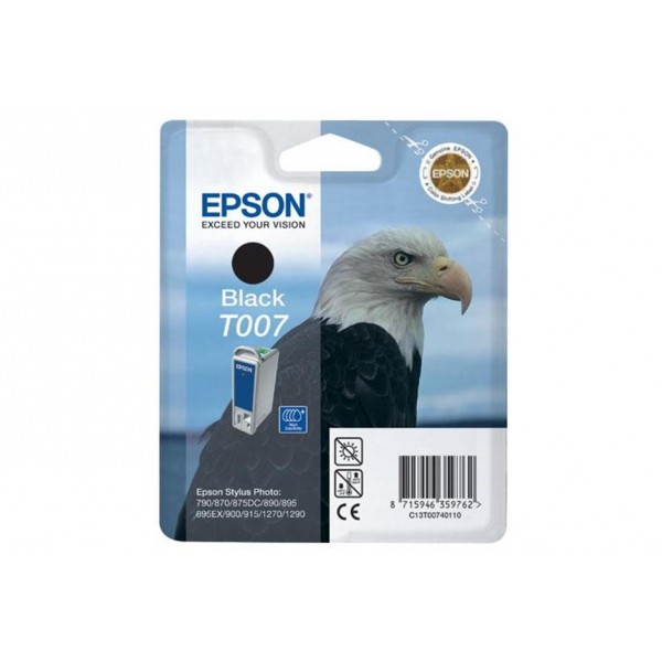 Epson T007 noir, cartouche d'encre original (C13T00740110) Epson T007 noir, cartouche d'encre original (C13T00740110)