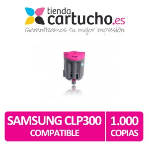Toner NEGRO SAMSUNG CLP300 compatible, sustituye al toner original CLP-K300A/ELS PERTENENCIENTE A LA REFERENCIA Toner Samsung CLP-300