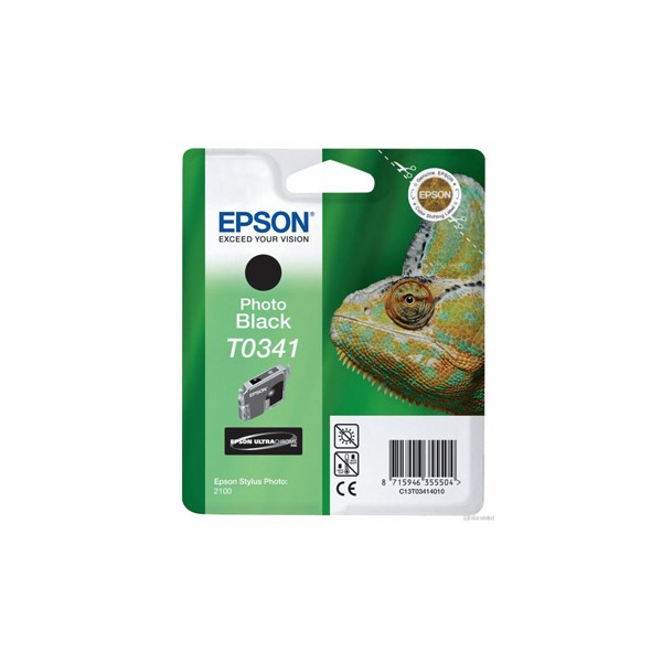 Epson T0341 noir, cartouche d'encre original (C13T03414010) Epson T0341 noir, cartouche d'encre original (C13T03414010)