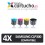 PACK 4 (ELIJA COLORES) CARTUCHOS COMPATIBLES SAMSUNG CLP 300