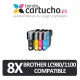 Pack 4 cartuchos compatibles brother lc980 lc1100 *Elija colores que prefiera*