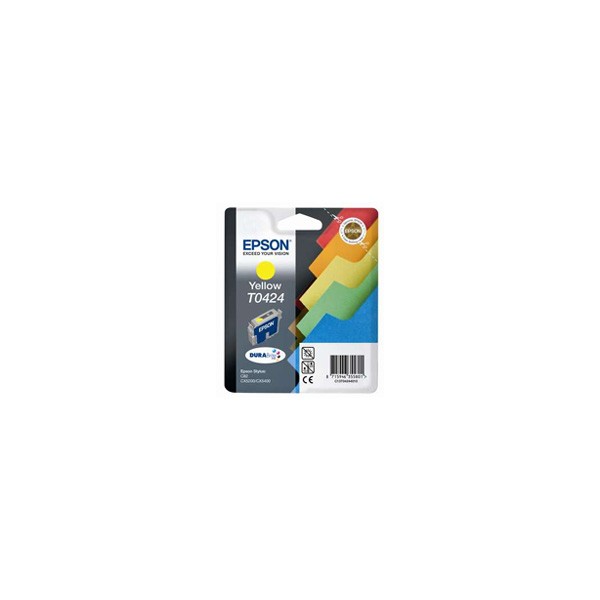 Epson T0424 jaune, cartouche d'encre original (C13T04244010) Epson T0424 jaune, cartouche d'encre original (C13T04244010)