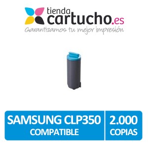 Toner NEGRO SAMSUNG CLP350 compatible, sustituye al toner original CLP-K350A  PERTENENCIENTE A LA REFERENCIA Toner Samsung CLP-350