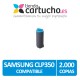 Toner NEGRO SAMSUNG CLP350 compatible, sustituye al toner original CLP-K350A 