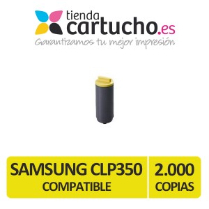 Toner NEGRO SAMSUNG CLP350 compatible, sustituye al toner original CLP-K350A  PERTENENCIENTE A LA REFERENCIA Toner Samsung CLP-350