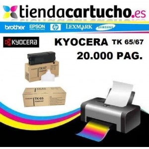 Toner KYOCERA TK 120 compatible, sustituye al toner original KYOCERA TK 65 - TK 67, REF. 370QD0KX PARA LA IMPRESORA Toner Kyocera FS-3820N