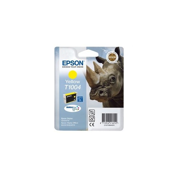 Epson T1004 jaune, cartouche d'encre original (C13T10044010) Epson T1004 jaune, cartouche d'encre original (C13T10044010)