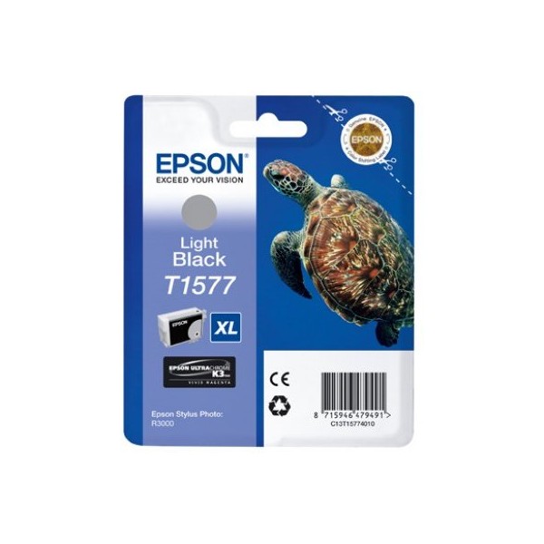 Epson T1577 grey, cartouche d'encre original (C13T15774010) Epson T1577 grey, cartouche d'encre original (C13T15774010)