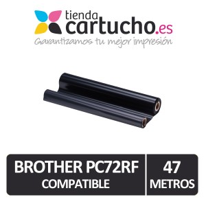 PACK 4 TTR COMPATIBLE BROTHER PC74RF (cinta de trasnferencia térmica) 47M  PARA LA IMPRESORA Cartouches d'encre Brother MFC-660MC