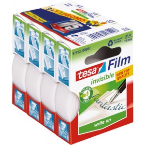 CINTA INVISIBLE TESAFILM 19mm. x 33m.