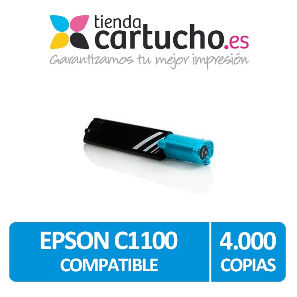Toner CYAN EPSON C1100 compatible, remplacer le toner original EPSON C13S050189 Toner CYAN EPSON C1100 compatible, remplacer le toner original EPSON C13S050189