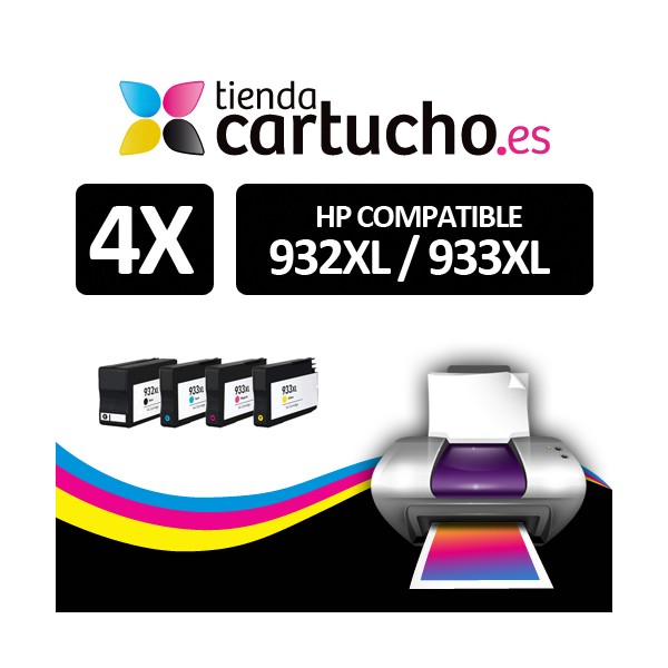 PACK 4 HP 932XL / 933XL Remanufacturés PACK 4 HP 932XL / 933XL Remanufacturés