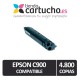 Toner NEGRO EPSON C1100 compatible, sustituye al toner original EPSON C13S050100