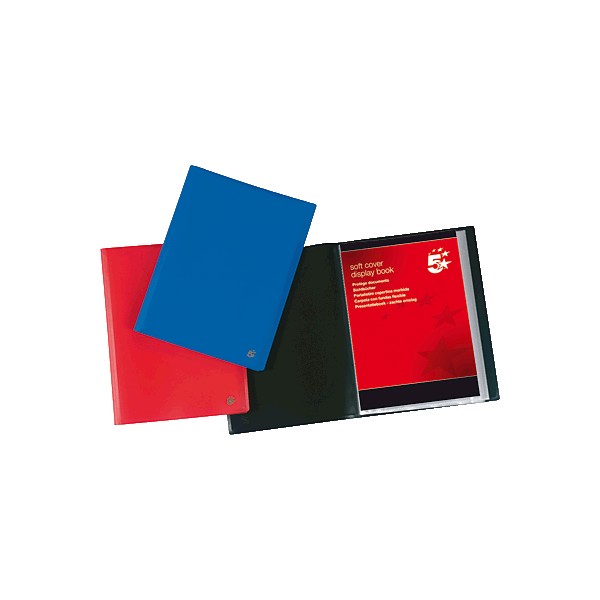 5* CARPETA CON 10 FUNDAS PROLIPROPILENOP AZUL 5* CARPETA CON 10 FUNDAS PROLIPROPILENOP AZUL