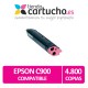 Toner NEGRO EPSON C1100 compatible, sustituye al toner original EPSON C13S050100