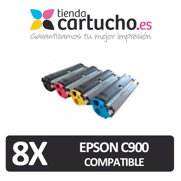 PACK 8 (CHOISIR LES COULEURS) CARTOUCHES COMPATIBLES EPSON C900 PACK 8 (CHOISIR LES COULEURS) CARTOUCHES COMPATIBLES EPSON C900