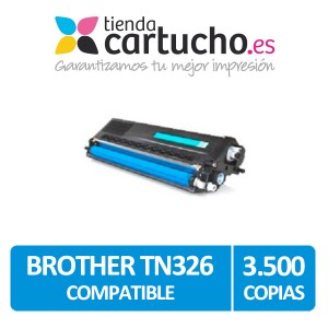 Toner BROTHER TN321 / TN326 Cyan Compatible PARA LA IMPRESORA Toner imprimante Brother HL-L8250CDN