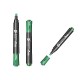 MARCADOR PERMANENTE 5* NEGRO PUNTA CÓNICA 2mm.