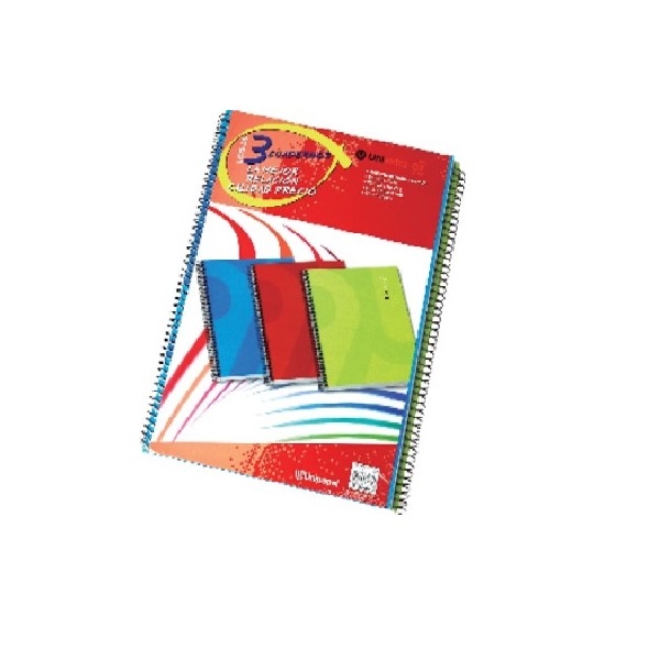 UNIPAPEL PACK DE 5+1 CUADERNO ESPIRAL PAPYRUS EXTRA 03.80H.CUADRICULA 4x4.FOLIO.COLOR SURTIDO UNIPAPEL PACK DE 5+1 CUADERNO ESPIRAL PAPYRUS EXTRA 03.80H.CUADRICULA 4x4.FOLIO.COLOR SURTIDO