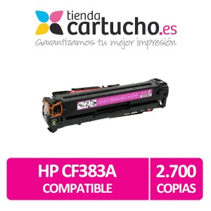 Toner HP CF383A Magenta Compatible PARA LA IMPRESORA Toner HP LaserJet Pro 400 color MFP M476dn