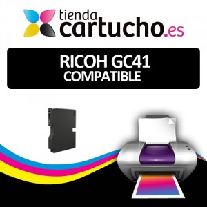 Cartucho de Gel Ricoh GC41 Negro Compatible PARA LA IMPRESORA Cartouches Ricoh Aficio SG7100DN