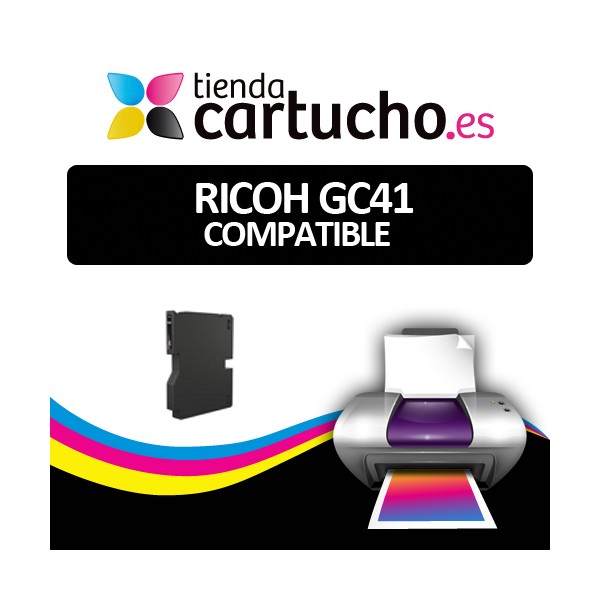 Cartouche de Gel Ricoh GC41 Noir Compatible Cartouche de Gel Ricoh GC41 Noir Compatible
