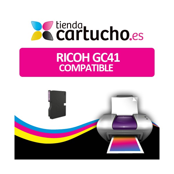 Cartouche de Gel Ricoh GC41 Magenta Compatible Cartouche de Gel Ricoh GC41 Magenta Compatible