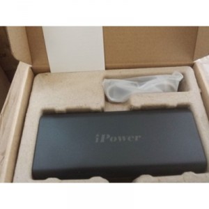 Batería externa Power Bank 2600mAh iPower negra