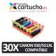 Pack 25 cartuchos Canon PG-550 / CL-551